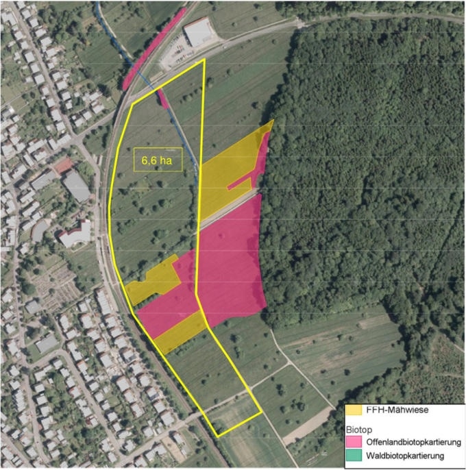 insgesamt ca. 6.600 m² Fläche - SPIELBERG - EFH ODER 2 DHH: EIN SEHR SCHÖN GROßES GRUNDSTÜCK IN GUTER LAGE